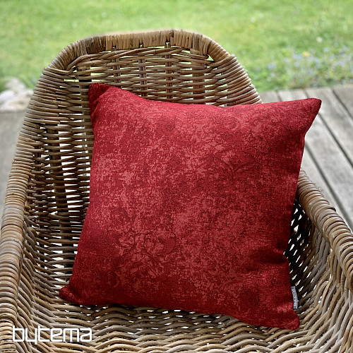 Fodera per cuscino arazzo MARMO ROSSO