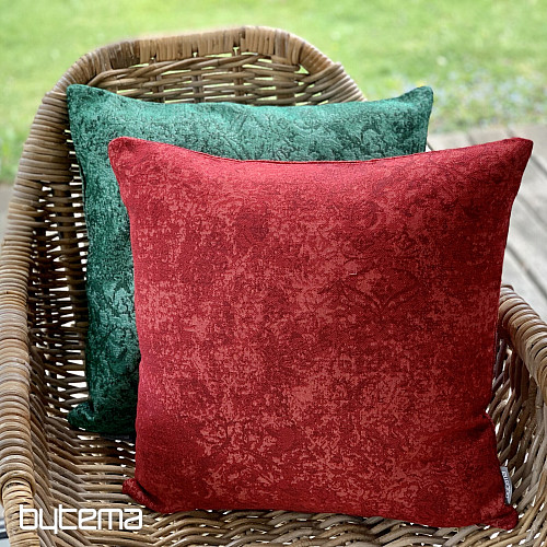 Fodera per cuscino arazzo MARMO ROSSO
