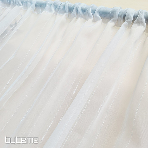 Tenda finita GERSTER bianco liscio