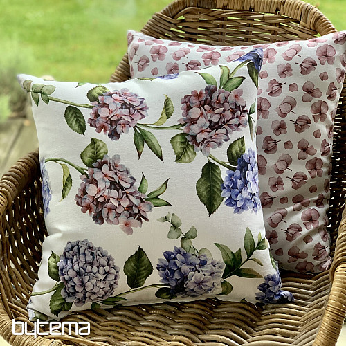 Fodera per cuscino decorativo HYDRANGEA BLU