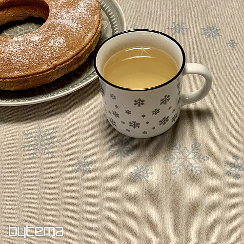 Tovaglia, scialle e posto tavola in gobelin WINTER IDYLKA