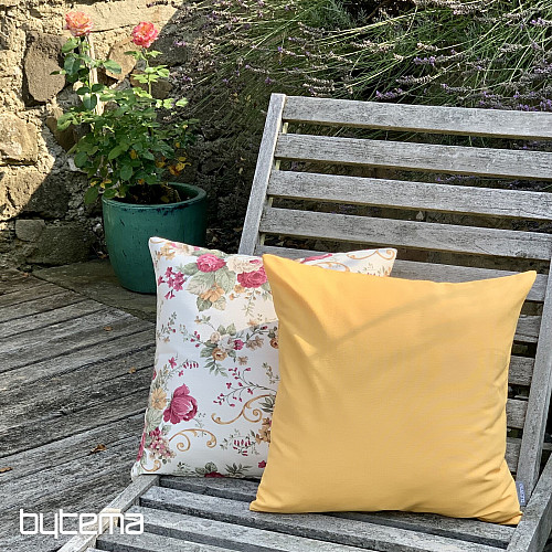 Fodera per cuscino decorativo LISO GIALLO