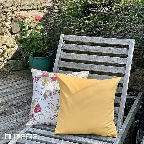 Fodera per cuscino decorativo LISO GIALLO