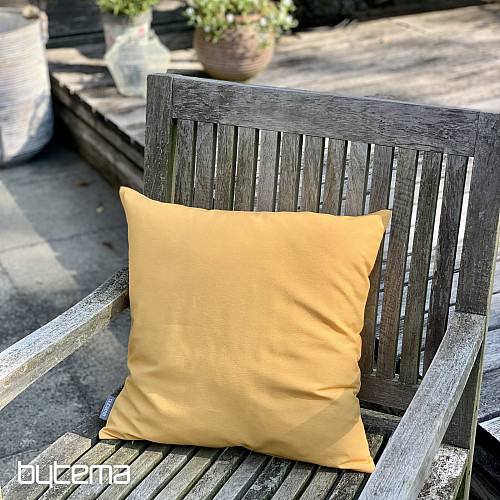Fodera per cuscino decorativo LISO GIALLO