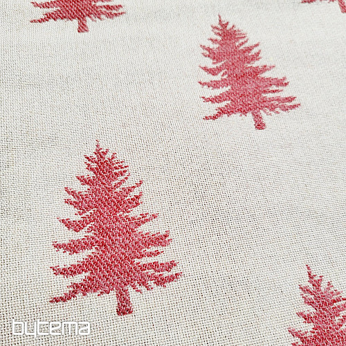 Tessuto decorativo di lusso APPIANO ROSSO