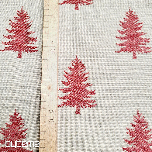 Tessuto decorativo di lusso APPIANO ROSSO