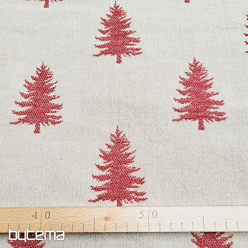 Tessuto decorativo di lusso APPIANO ROSSO