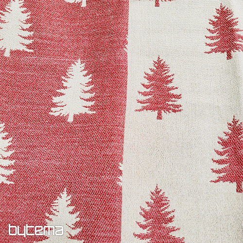 Tessuto decorativo di lusso APPIANO ROSSO