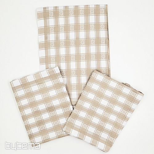 Asciugamani Egitto. CUBO CON FIORE in cotone 3 pz