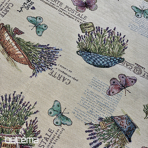 Tovaglia e scialle Tapestry LAVANDER GARDEN 2