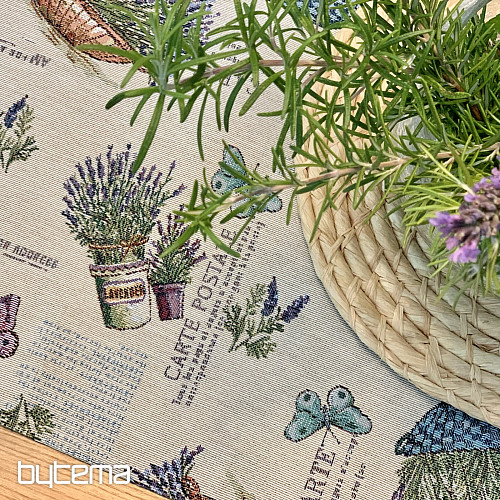 Tovaglia e scialle Tapestry LAVANDER GARDEN 2