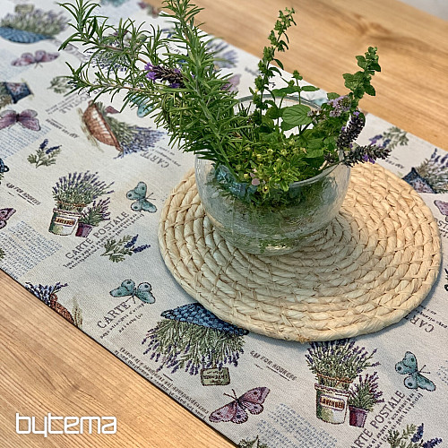 Tovaglia e scialle Tapestry LAVANDER GARDEN 2
