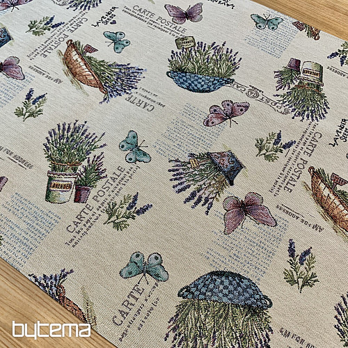 Tovaglia e scialle Tapestry LAVANDER GARDEN 2