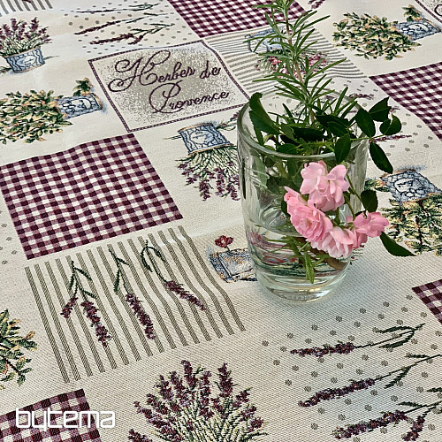 Tovaglia e scialle arazzo FIORI DELLA PROVENZA