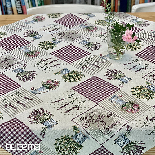 Tovaglia e scialle arazzo FIORI DELLA PROVENZA