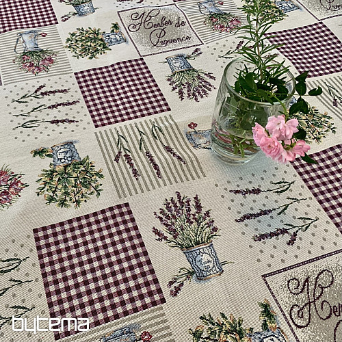 Tovaglia e scialle arazzo FIORI DELLA PROVENZA