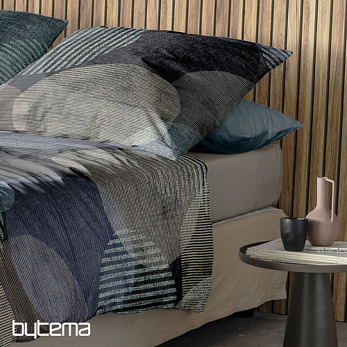Biancheria da letto di lusso in flanella IRISETTE ZOBEL 8553-11 RUOTA GRIGIA