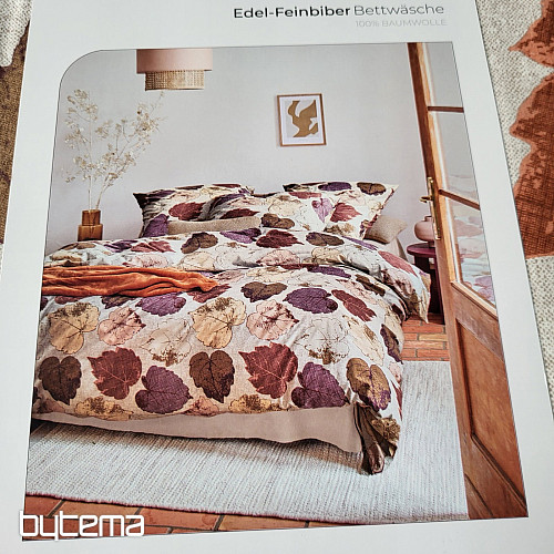 Biancheria da letto in flanella IRISETTE KOALA 50 beige