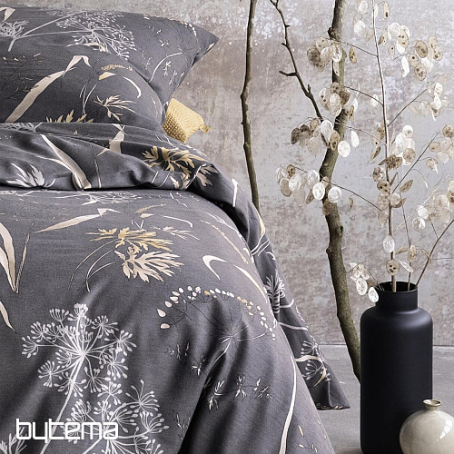 Biancheria da letto di lusso in flanella IRISETTE KOALA 8425-11 MEADOW GRASS scuro. grigio