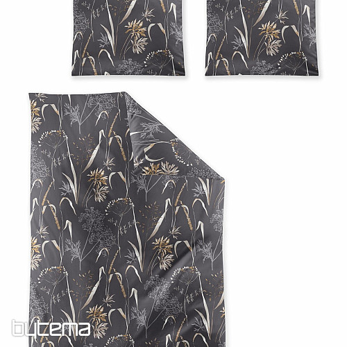 Biancheria da letto di lusso in flanella IRISETTE KOALA 8425-11 MEADOW GRASS scuro. grigio