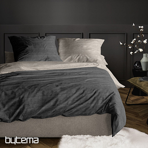 Raso di cotone lusso IRISETTE WAVE 8557-11 antracite