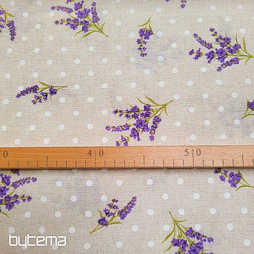 Tessuto decorativo LAVANDA pois