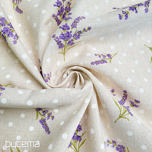 Tessuto decorativo LAVANDA pois