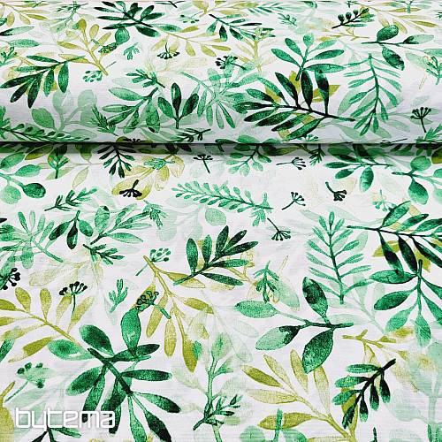 Tessuto decorativo VERDE verde