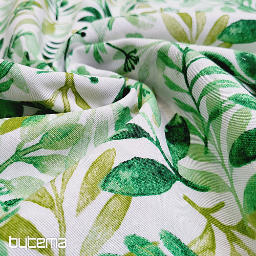 Tessuto decorativo VERDE verde