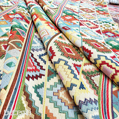 Tessuto decorativo MOJAVE multicolore