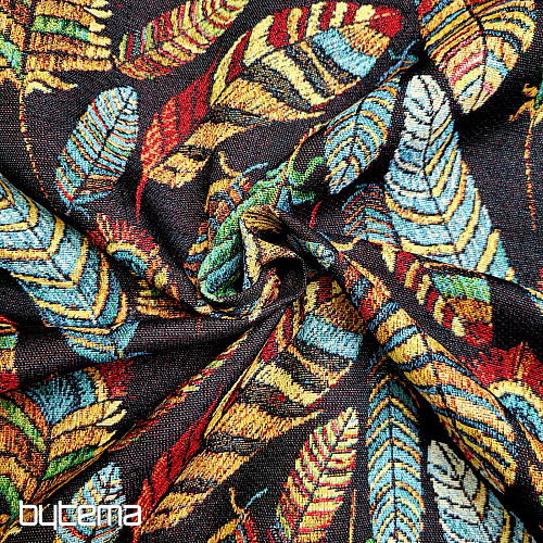 Tessuto decorativo NAVAHO nero