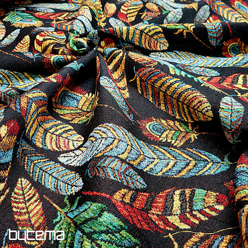 Tessuto decorativo NAVAHO nero