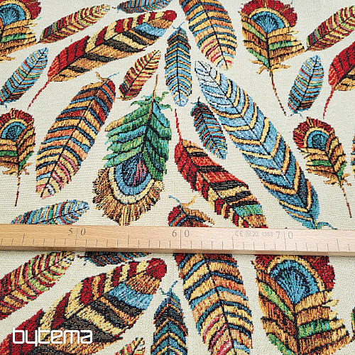 Tessuto arazzo NAVAHO beige