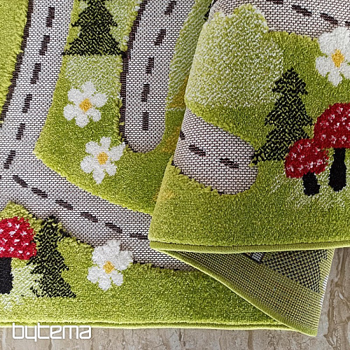 Tappeto per bambini Colore Kids 02 verde