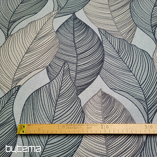 Tessuto decorativo MAXI LISTY grigio