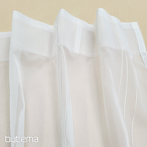 Tenda ricamata finita GERSTER crema