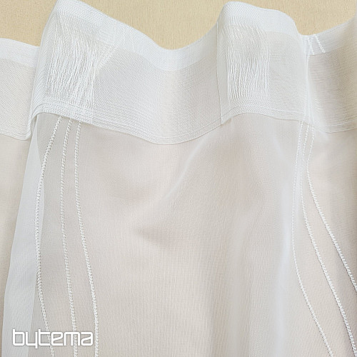 Tenda ricamata finita GERSTER crema