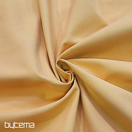 Tessuto di cotone UNI GIALLO SCURO cotone grosso 220 g