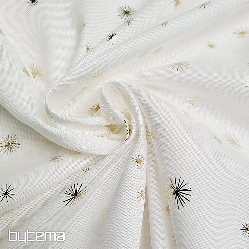 Tessuto di cotone CANVAS GOLDEN STARS