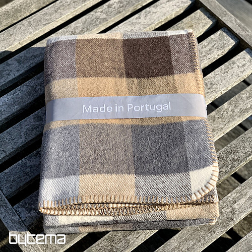 Coperta BEIGE CHECK