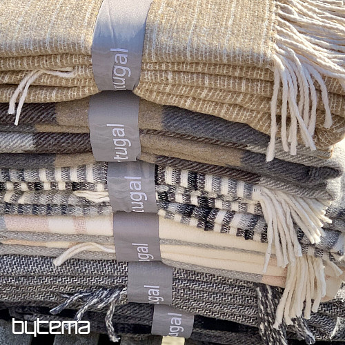 Coperta GRIGIA A QUADRI