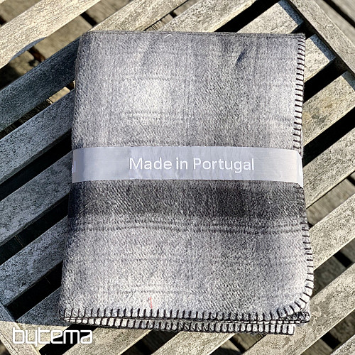 Coperta GRIGIA A QUADRI