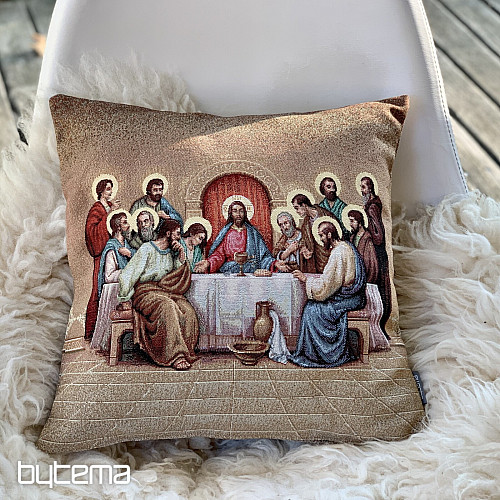 Arazzo natalizio che copre LA CENA DEL SIGNORE