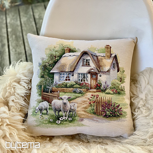 Fodera per cuscino con arazzo PECORA COTSWOLDS