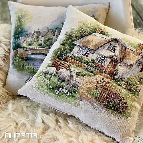 Fodera per cuscino con arazzo PECORA COTSWOLDS