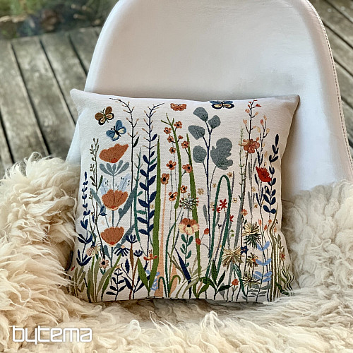 Fodera per cuscino arazzo WILD MEADOW beige