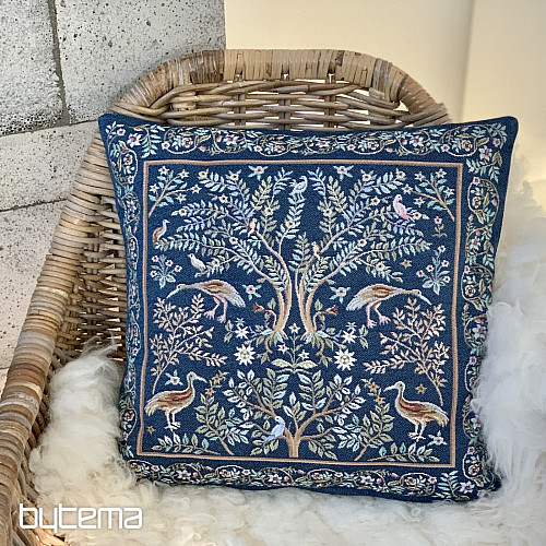 Fodera per cuscino arazzo WILLIAM MORRIS blu