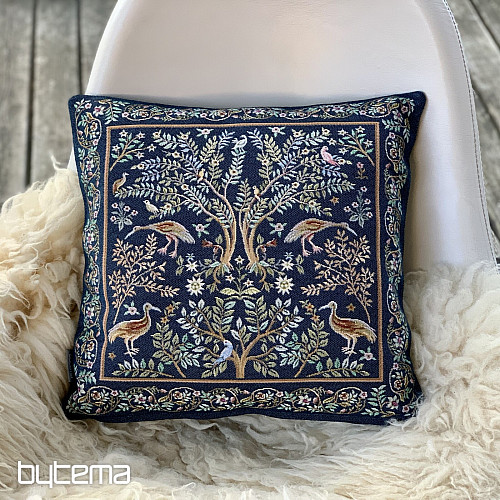 Fodera per cuscino arazzo WILLIAM MORRIS blu