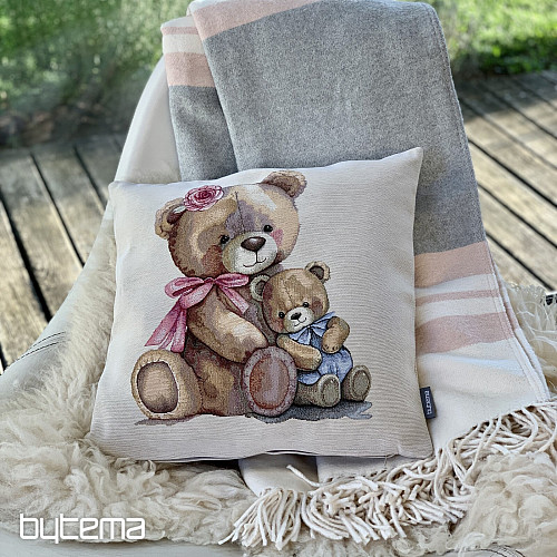 Fodera per cuscino arazzo MISS BEAR