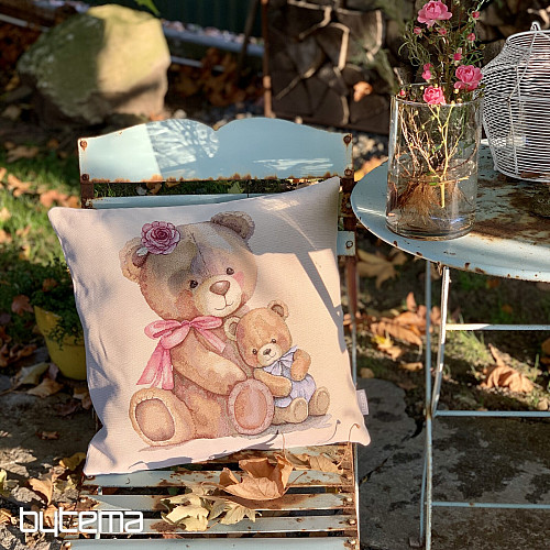Fodera per cuscino arazzo MISS BEAR